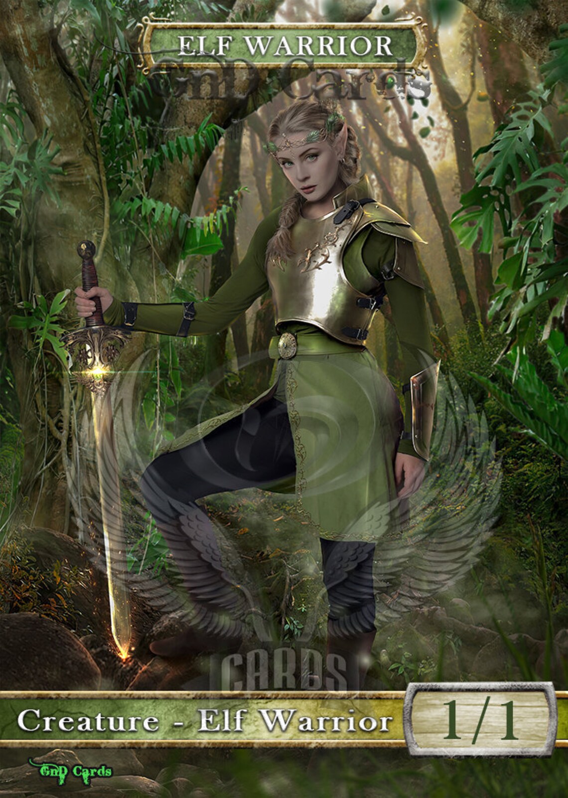 Elf Warrior #15 - 1ct